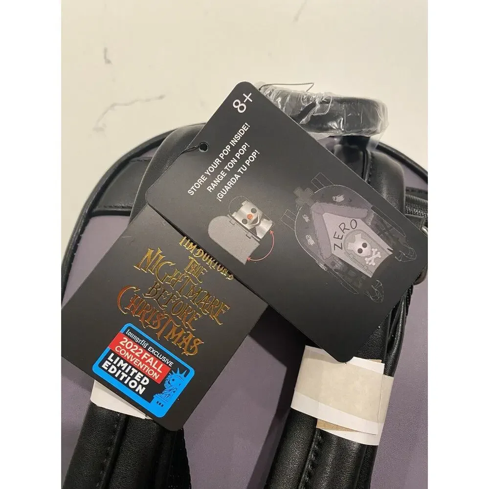 NYCC Zero Mini Backpack Loungefly and POP Nightmare Before Christmas BUNDLE ✅✅✅